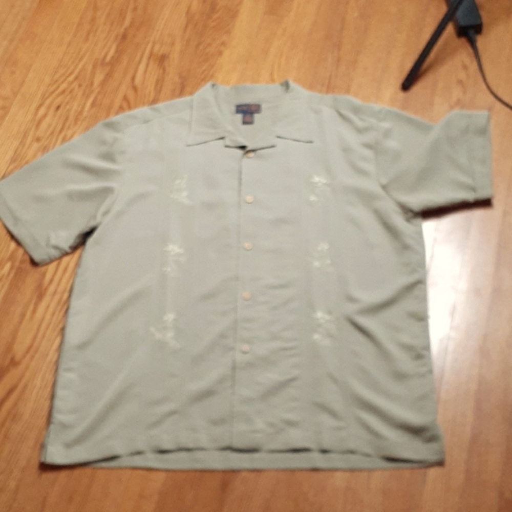 Tru'Cal Mens Charlie Sheen Style Shirt